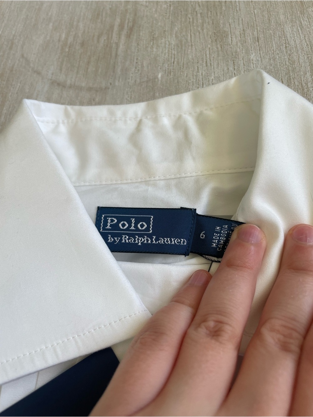Women’s Polo Ralph Lauren Tuxedo shirt NWT size 6 - Picture 10 of 13